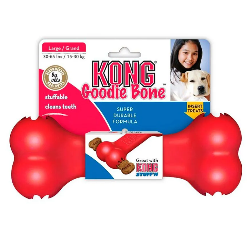 Kong Goodie Bone Hueso portagolosinas para perros