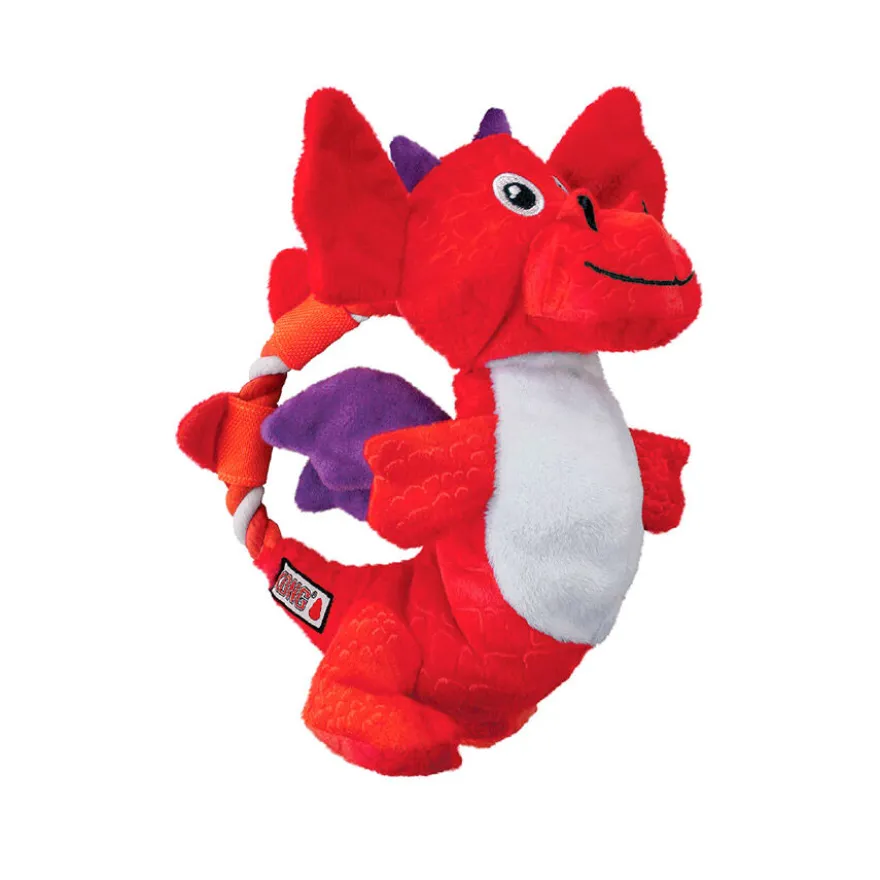 Kong Knots Dragon de peluche para perros