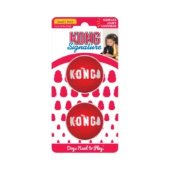 Kong Signature Ball 2-PK pelotas para perros