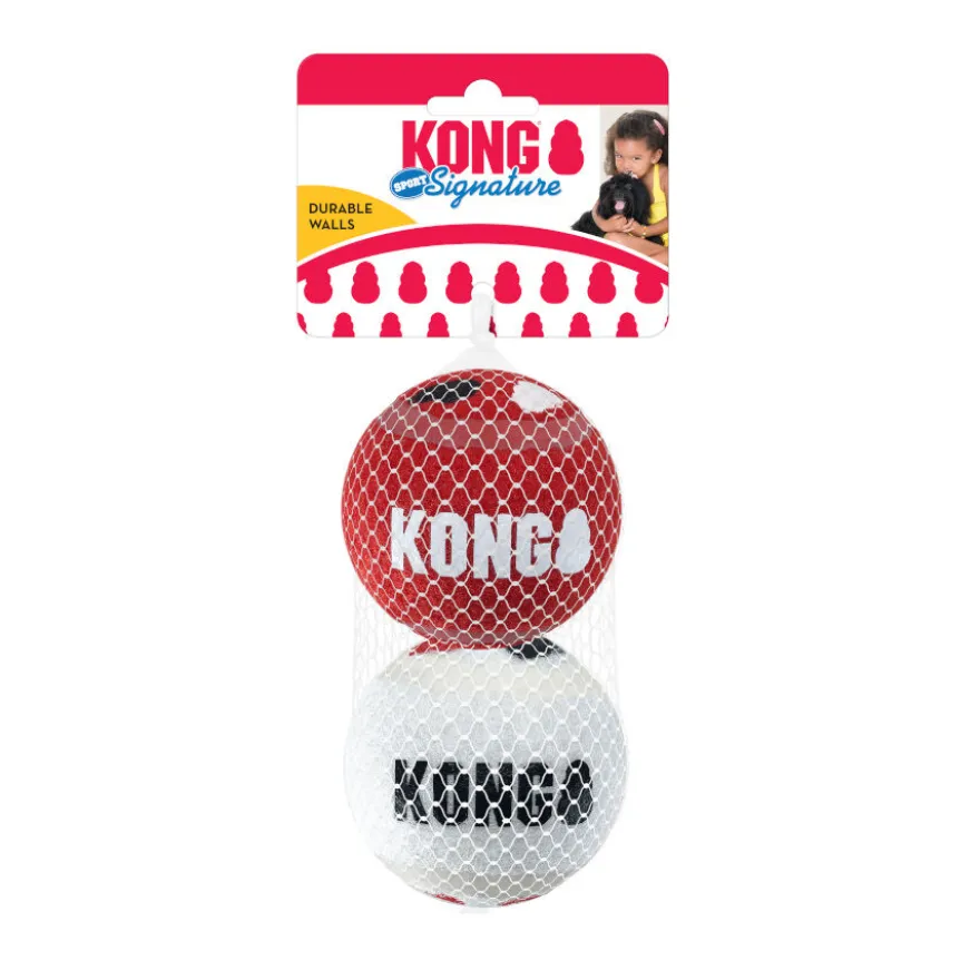 Kong Signature Sport 2-PK Pelotas de tenis para perros