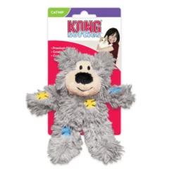 Kong Softies Patchwork Oso de peluche para gatos