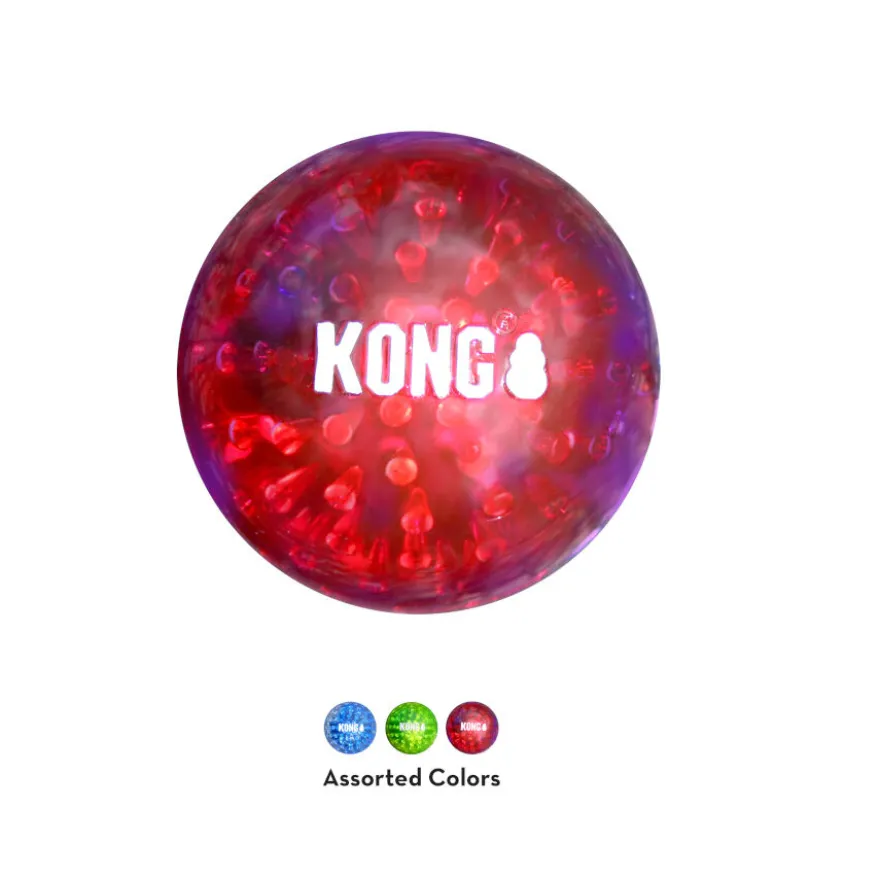 Kong Squeezz Geodz Pelota con Sonido para perros