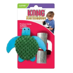 Kong Tortuga Recargable de Juguete para gatos