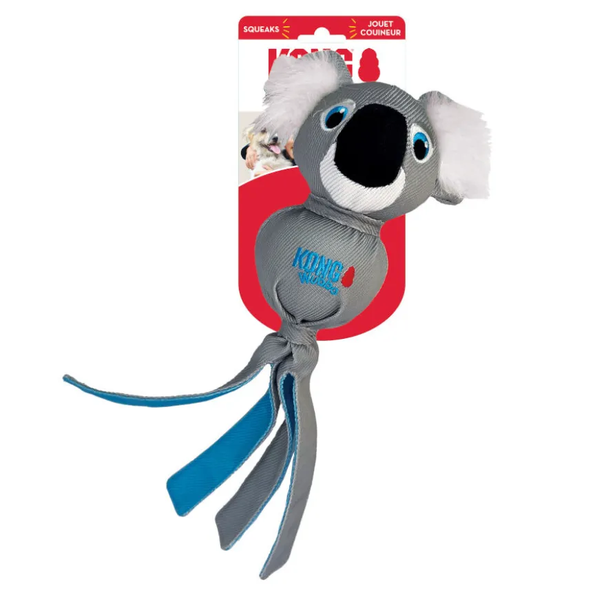 Kong Wubba Zoo Koala Peluche con Sonido para perros