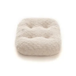 Leeby Almohadilla Blanca Suave para cachorros
