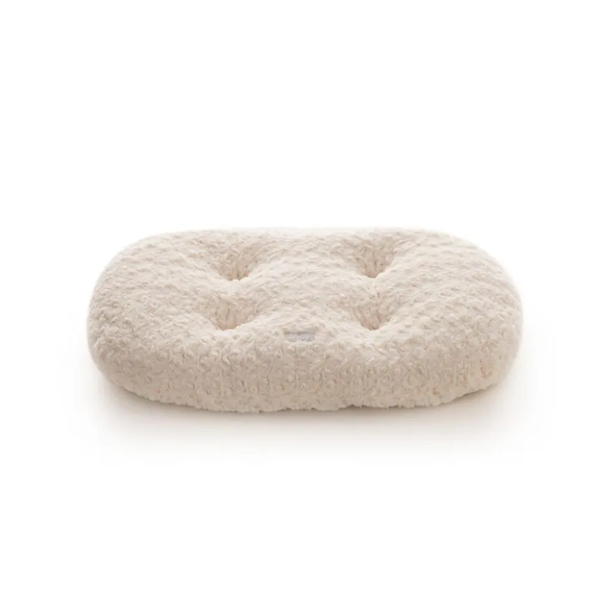Leeby Almohadilla Blanca Suave para cachorros
