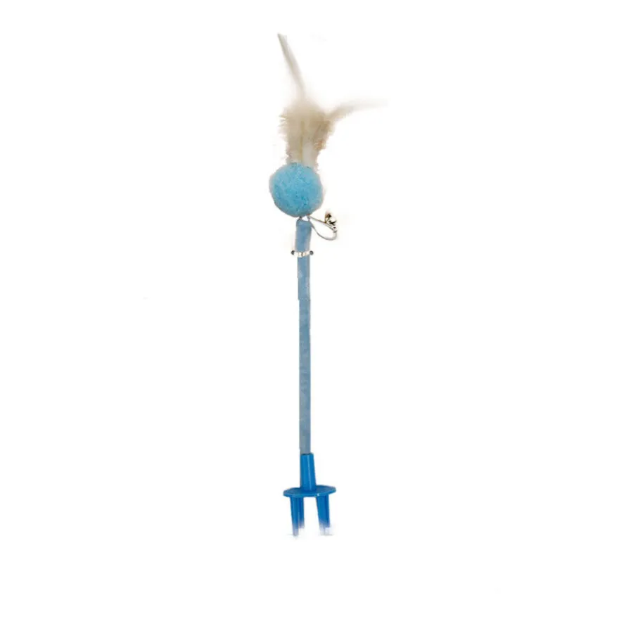Leeby Babette juguete con pluma para rascador de gatos