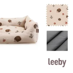 Leeby Cama Blanca con Erizos para perros