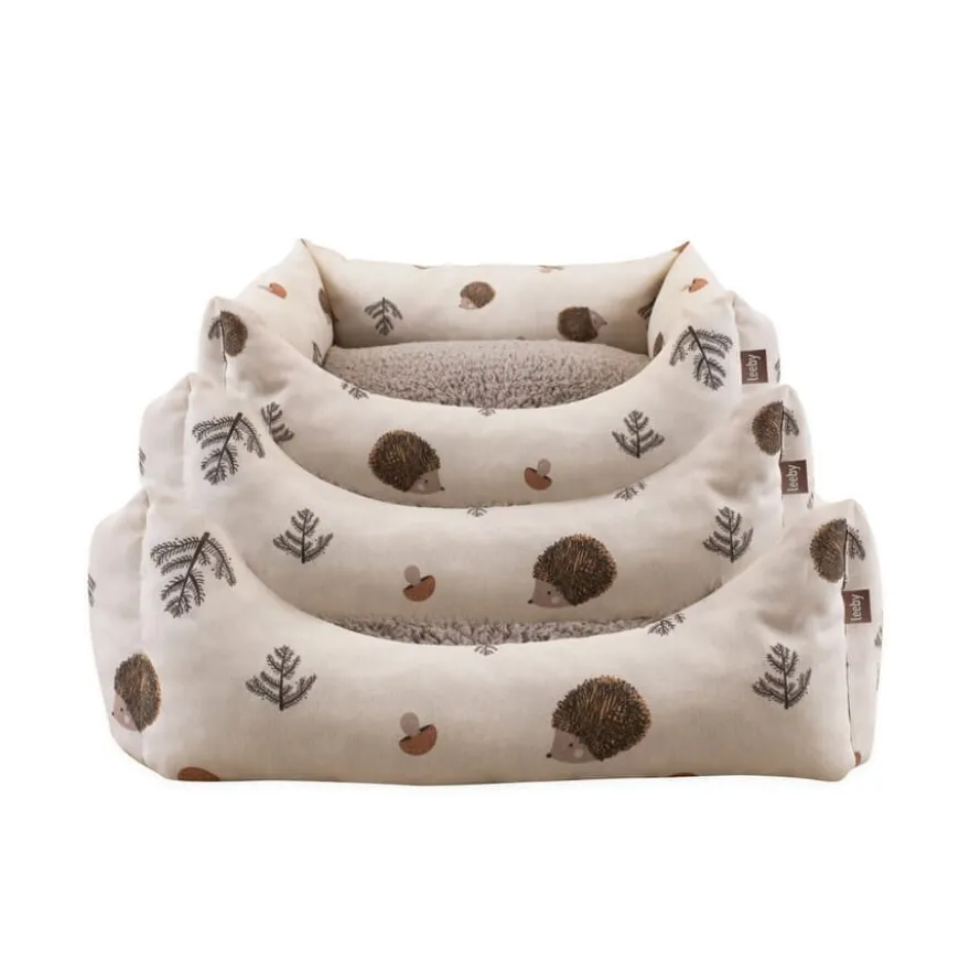 Leeby Cama Blanca con Erizos para perros