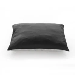 Leeby Cama gris con ovejitas desenfundable para cachorros
