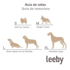 Leeby cama impermeable azul para perros