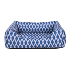 Leeby cama impermeable azul para perros