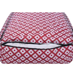 Leeby cama impermeable roja para perros
