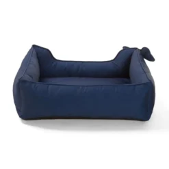Leeby cama viscoelástica azul para perros