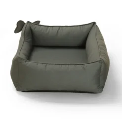 Leeby cama viscoelástica caqui para perros