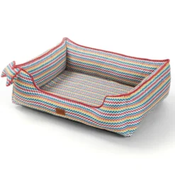 Leeby cama viscoelástica colorida para perros