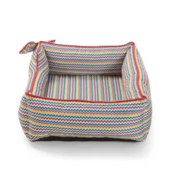 Leeby cama viscoelástica colorida para perros