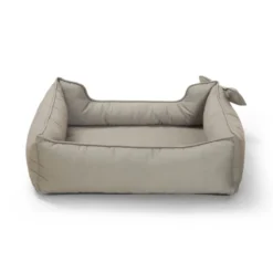 Leeby cama viscoelástica gris para perros