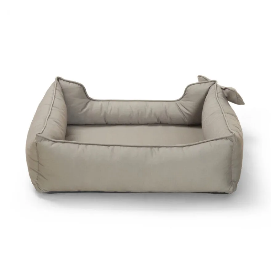 Leeby cama viscoelástica gris para perros