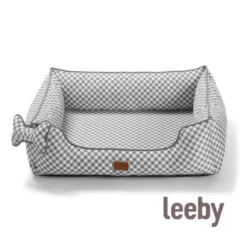 Leeby cama viscoelástica vichy para perros