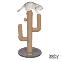 Leeby Carmen Cactus rascador con juguete para gatos