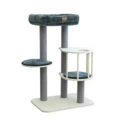 Leeby Cloud Collection torre rascador con cama para gatos