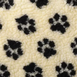 Leeby Cojín Ovalado de Huellas de Patitas para perros
