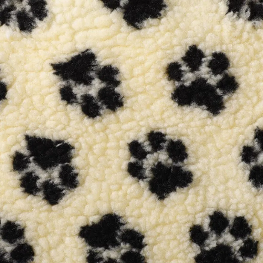 Leeby Cojín Ovalado de Huellas de Patitas para perros