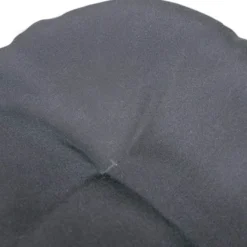 Leeby Cojín Ovalado negro para perros