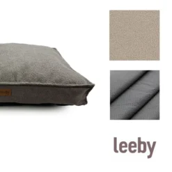 Leeby Colchón Desenfundable y Antideslizante para perros