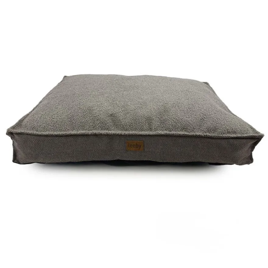 Leeby Colchón Desenfundable y Antideslizante para perros