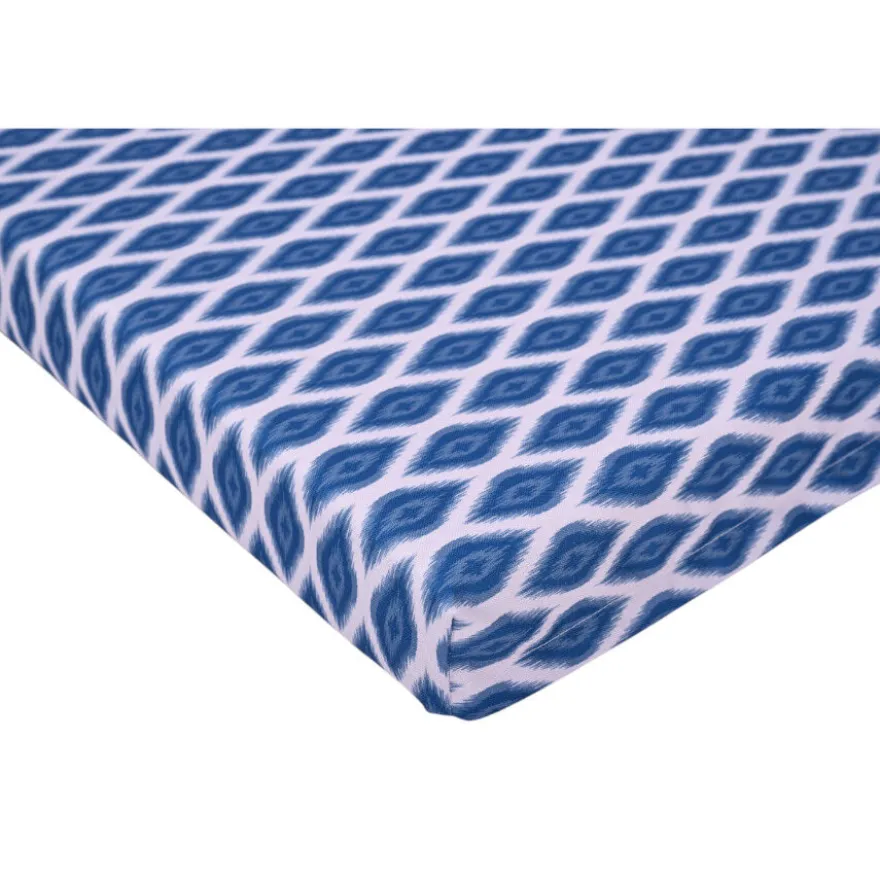 Leeby colchón impermeable azul para perros