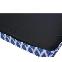Leeby colchón impermeable azul para perros