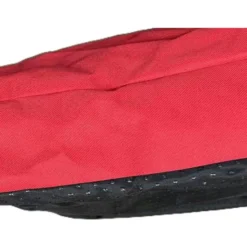 Leeby colchón waterproof rojo para perros