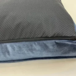 Leeby Colchoneta Impermeable y Desenfundable Azul Marino para perros