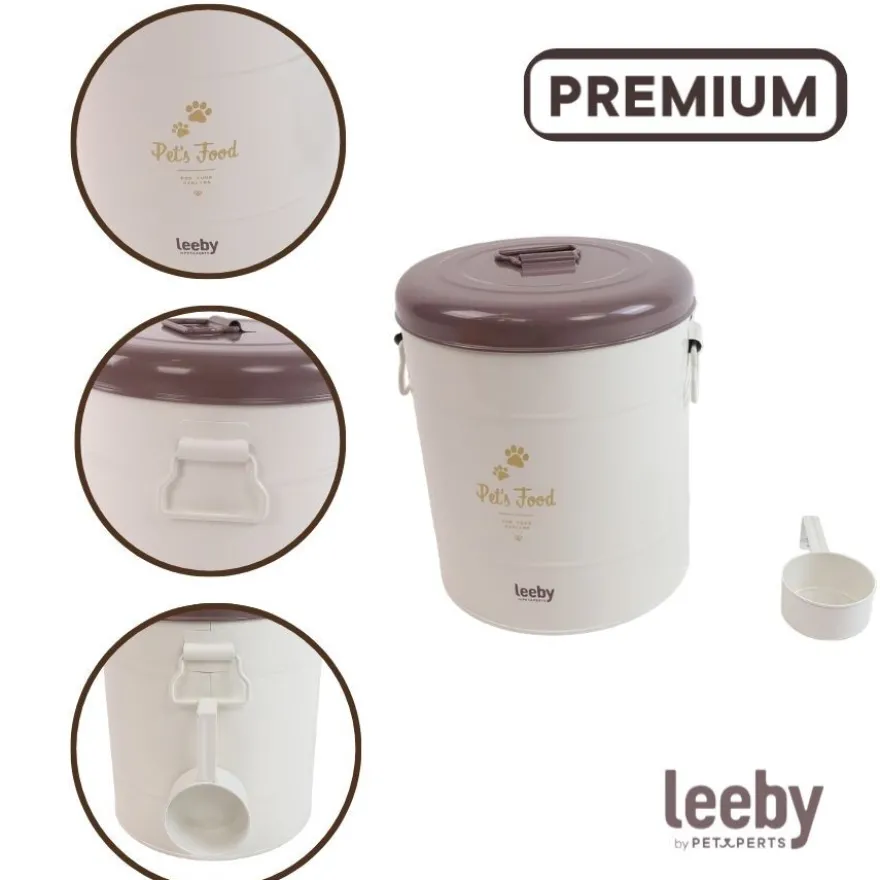 Leeby Contenedor de Hierro para Comidas de perros