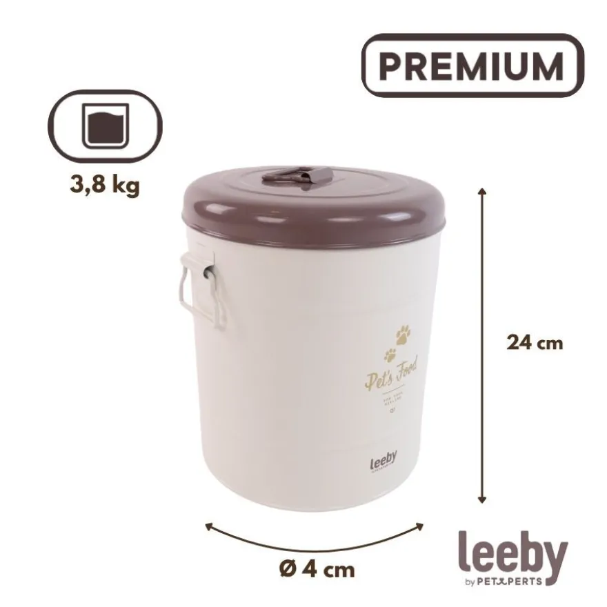 Leeby Contenedor de Hierro para Comidas de perros