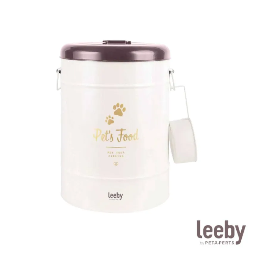 Leeby Contenedor de Hierro para Comidas de perros