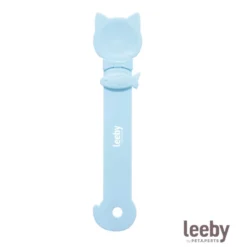 Leeby Cuchara Dispensador Pasta Premio Azul para gatos