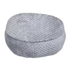 Leeby Cuna Gris y Blanco con Juguete para gatos