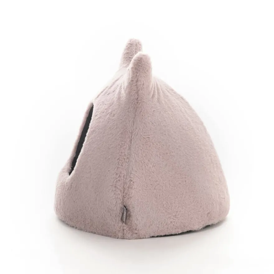 Leeby Iglú Anti Estrés Rosa para gatos