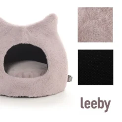 Leeby Iglú Anti Estrés Rosa para gatos