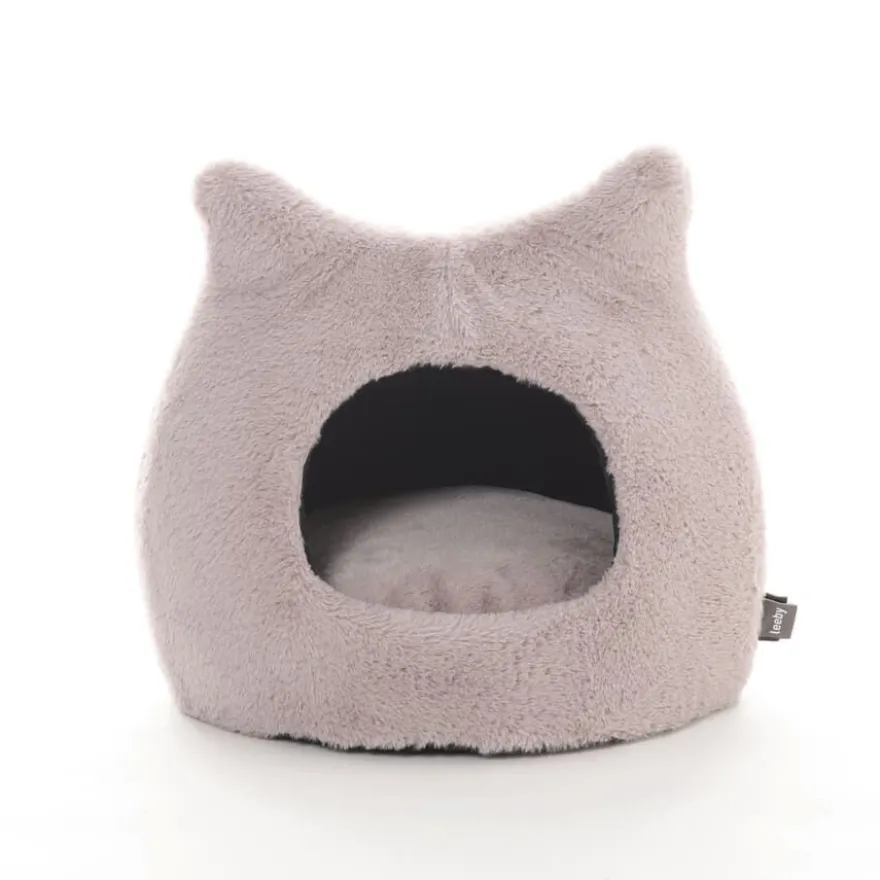 Leeby Iglú Anti Estrés Rosa para gatos