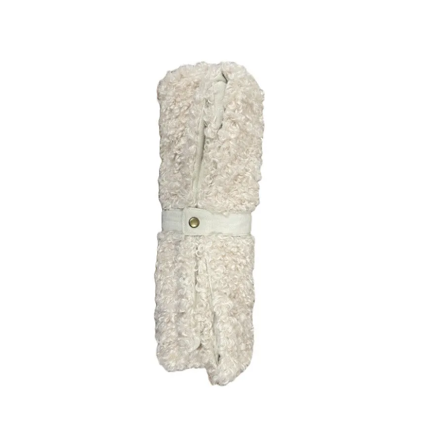 Leeby manta borreguito beige para cachorros