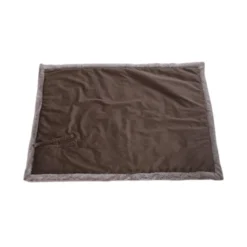 Leeby manta suave marrón para perros
