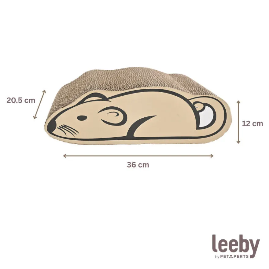 Leeby Miaou tabla rascador de cartón para gatos