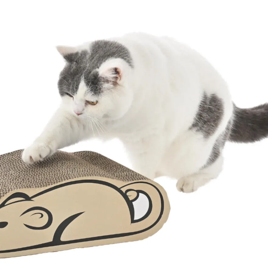 Leeby Miaou tabla rascador de cartón para gatos