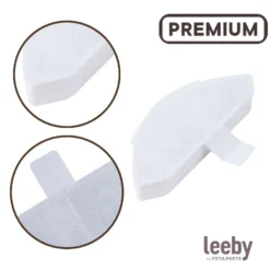 Leeby Set 3 Recambios de Filtros para Fuente sin Cable de perros y gatos