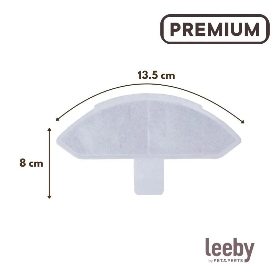 Leeby Set 3 Recambios de Filtros para Fuente sin Cable de perros y gatos
