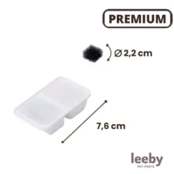 Leeby Set 3 Recambios de Filtros para Fuente Koko de perros y gatos